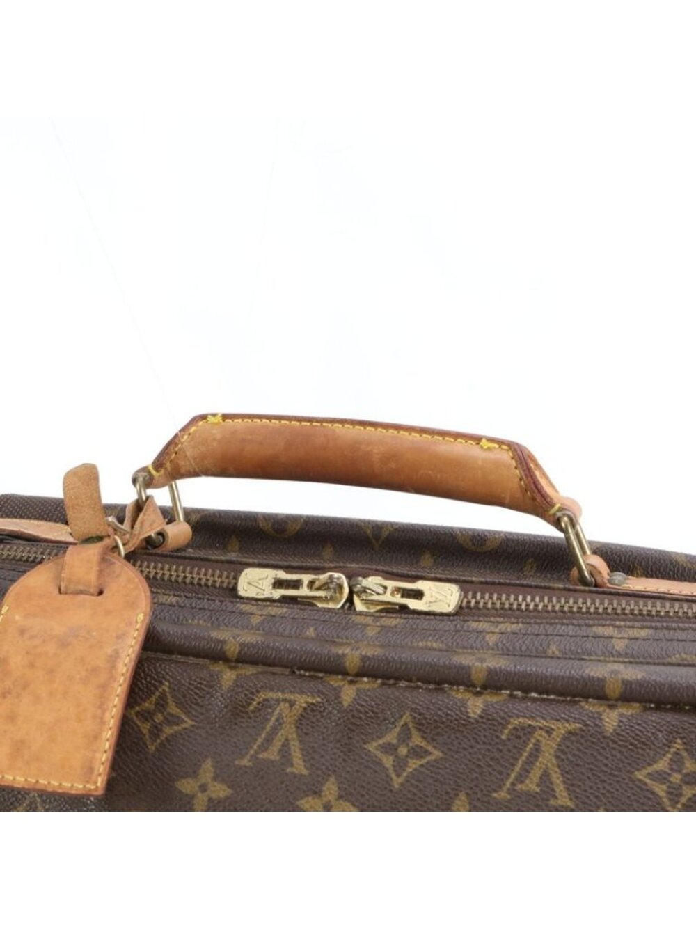 ★SOLD★ Louis Vuitton Monogram Satellite 60 Leather Boston Bag Business Travel - Picture 2 of 12